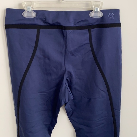 E. Leoty Corset Leggings Navy Black - Picture 6 of 10